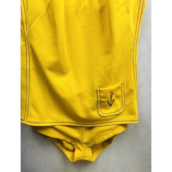 Vintage 60s Elizabeth Stewart Swimsuit Size 12 Blue Hard Cups 2 Piece Se… - Picture 3 of 11